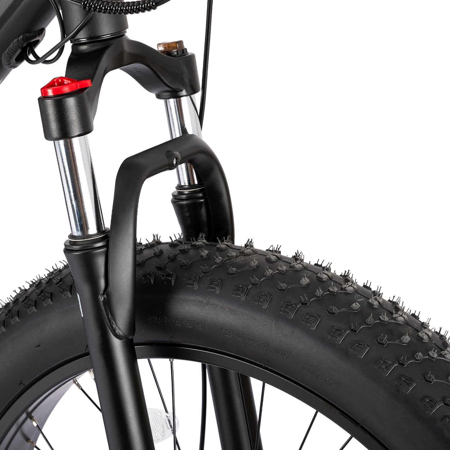 Black Rock Shark Dual Suspension Electric Fat Bike