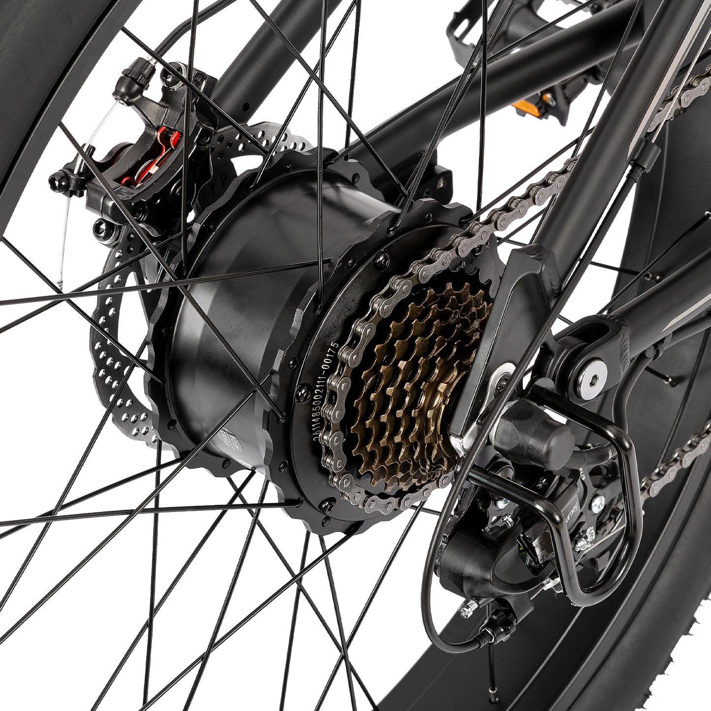 Black Rock Shark Dual Suspension Electric Fat Bike